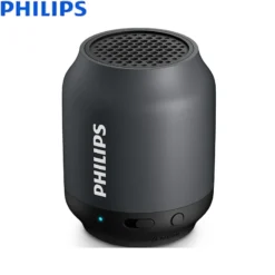 Philips BT25 Wireless Bluetooth Speaker Portable Mini Audio Phone Small Stereo Subwoofer Music Wizard Speaker Sky Blue Black 3