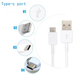 100%Original Samsung type c cable galaxy 120cm Charge cable quick fast charge USB 3.1 Type C for S8 s9 Plus note 8 note 9 A7 A8 3