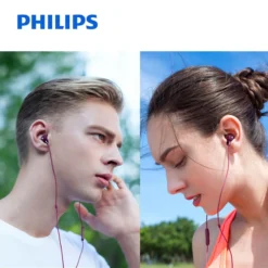 Philips SHE4305 Bass Wired Headset with a Microphone with In-Ear Stereo Noise Cancelling Sport Earphone for LG Official Test 5