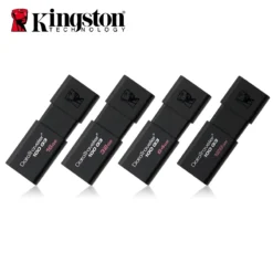Kingston New USB Flash 16GB 32GB 64GB Black DT104 flash bellek Car Portable Cle USB Pen Disk Stick DT100G3 USB3.0 flash drive 3