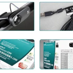 Logitech HD Webcam C310 camera HD 720P 5MP Photos Built-in MIC USB Web Cam Camera HD Plug-and-Play, for PC Notebook Laptop 5