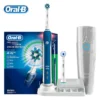 Oral B Pro 4000 3D Smartseries Ultrasonic Electric Toothbrush with Visible Pressure Sensor Power 4 Modes Waterproof Rechargeable 1