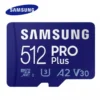 100%Samsung Memory Card PRO Plus New MicroSD TF 128GB 256GB 512gb 160MB/s C10 U3 V30 Micro SD A2  SDXC 4K Video Phone 1