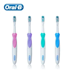Oral B Electric Toothbrush Cross Action Dual Rotation Vibration Whitening Clean Teeth Replaceable Tooth Brush Head For Adults 6