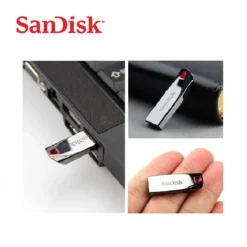 SanDisk USB Original CZ71usb Pendrive 2.0 USB Flash Drive 64GB 32GB 16GB Pen Drive Metal Flash Drive High Quality Storage Device 5