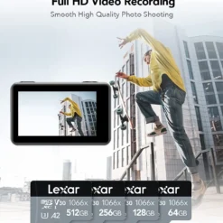 Lexar 1066x Micro SD Card 64GB 128GB 256GB 512GB A2 Read Speed 160M/s Memory Card Class10 U3 V30 TF UHD Memory Microsd Card 4K 3
