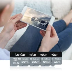 Lexar 1066x Micro SD Card 64GB 128GB 256GB 512GB A2 Read Speed 160M/s Memory Card Class10 U3 V30 TF UHD Memory Microsd Card 4K 2