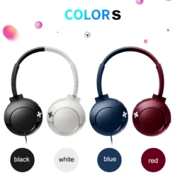 Philips SHL3075 Bass Wired Headphopne with Headband Style Wire Control Noise Reduction for Smartphone Official Certification 1