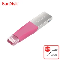 100%SanDisk Pen Drive 32GB USB Flash Drive 64GB USB 3.0 OTG Lightning Memory Stick Mini Pendrives for iphone ipad and PC SDIX30N 3