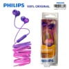 New Philips SHE2405 In-Ear Earphone Wired 3.5mm With microphone Super Bass for MP3 Player Xiaomi Huawei Official Certification 1