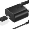 Samsung EP-TA800 25W Super Fast Charger – USB-C Wall Adapter Black UK Plug