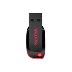 SanDisk CZ50 USB 2.0 Flash Drive – 128GB Pen Drive – Black/Red