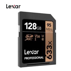 Lexar 633x 128GB SD Card – UHS-I Class 10 – Up to 95MB/s