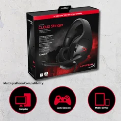 Kingston HyperX Cloud Stinger Auriculares Headphone Steelseries Gaming Headset with Microphone Mic For PC PS4 Xbox Mobile 5