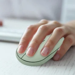 Logitech Pebble M350 Wireless Bluetooth Mouse Original Mini&Thin 1000DPI 100g High Precision Optical Tracking Unifying Colorful 5