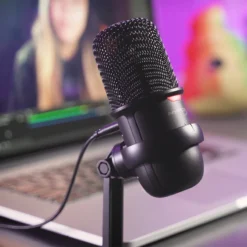 Kingston HyperX SoloCast mini Microphone Professional Electronic Computer Sports Live Device Voice Game Podcast Equipment MIC 3