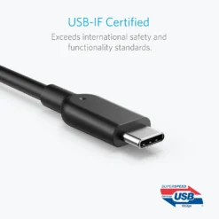 Anker Powerline II USB-C to USB 3.1 Gen2 Cable(3ft) USB-IF Certified for Samsung iPad Pro2018 MacBook Sony LG HTC10 Xiaomi5etc 6
