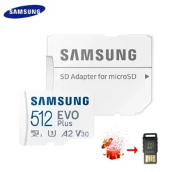 SAMSUNG EVO Plus Micro SD Card 128GB 256GB 512GB A2 V30 SDXC 64GB A1 V10 High Speed Micro SD Memory Card 256GB TF Card Microsd 2