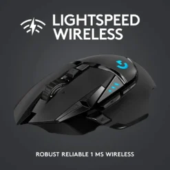 New Original Logitech G502 HERO LIGHTSPEED Wireless Gaming Mouse Wireless 2.4GHz HERO 16000DPI RGB Suitable for e-sports gamers 3