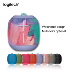 Logitech Ultimate Ears WONDERBOOM Portable Bluetooth Speaker Speaker IPX7 Waterproof 10 Hour Battery Life Surround sound 1