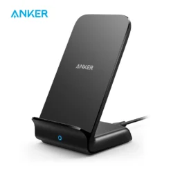Anker PowerWave Fast Wireless Charger Stand, Qi-Certified,7.5W for iPhone 11/11 Pro/11 Pro Max/XR/XS etc,10W for Galaxy and more 1