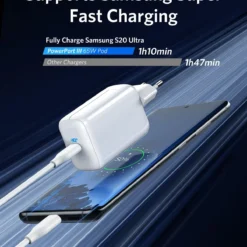 New Arrivals! USB C Charger, Anker 65W PIQ 3.0 PPS Fast Charger, PowerPort III Pod, for MacBook,for Dell, for iPhone, for Galaxy 3