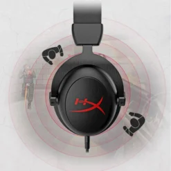 Kingston HyperX Wired Headset Cloud Core+ 7.1 Plus Hifi Surround Sound Gaming Headphones Noise Cancelling Microphone Controller 5