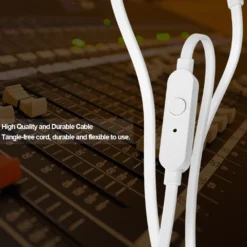 JBL T290 3.5mm Wired Earphones TUNE 290 Stereo Music Sports Pure Bass Headset 1-Button Remote Hands-free Call with Mic 4