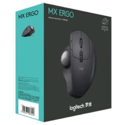Logitech MX ERGO Wireless Trackball Wireless Bluetooth Mouse Ergonomic with Wireless Receiver 6