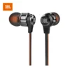 JBL T180A Wired In-Ear Headphones with Mic – Black