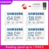 SAMSUNG EVO Plus Micro SD Card 128GB 256GB 512GB A2 V30 SDXC 64GB A1 V10 High Speed Micro SD Memory Card 256GB TF Card Microsd 1