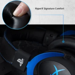 Kingston HyperX Cloud Gaming Headset Wired Headphones with Mic Microphone for PS4™ PC Mobile Device Built-in Sound Control 6
