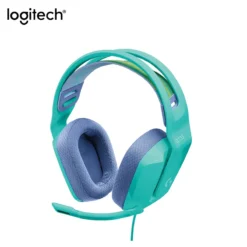 Logitech G335 wired headset headset folding noise reduction 7.1 surround channel gaming headset with wheat 2
