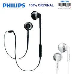 Philips SHB5250 Wireless In-Ear Bluetooth Headphones with Mic – Black