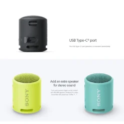 Sony SRS-XB13 Bluetooth Portable Speaker Black 4
