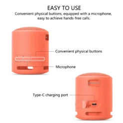 Sony SRS-XB13 Bluetooth Portable Speaker Black 5