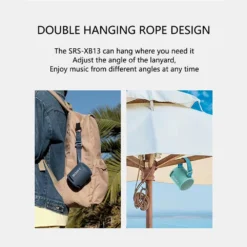 Sony SRS-XB13 Bluetooth Portable Speaker Black 3