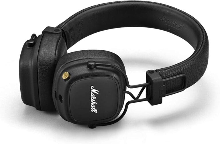 Marshall Major IV Wireless Bluetooth Headphones – Black