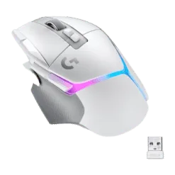 Logitech G502 X PLUS LIGHTSPEED Wireless RGB Gaming Mouse – White