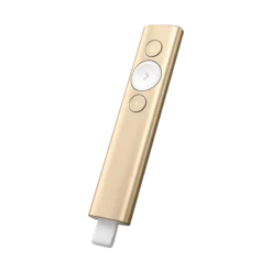 Logitech Spotlight Presentation Remote Wireless Control - Gold