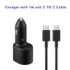 Samsung 60W Dual USB Car Charger with Fast Charging