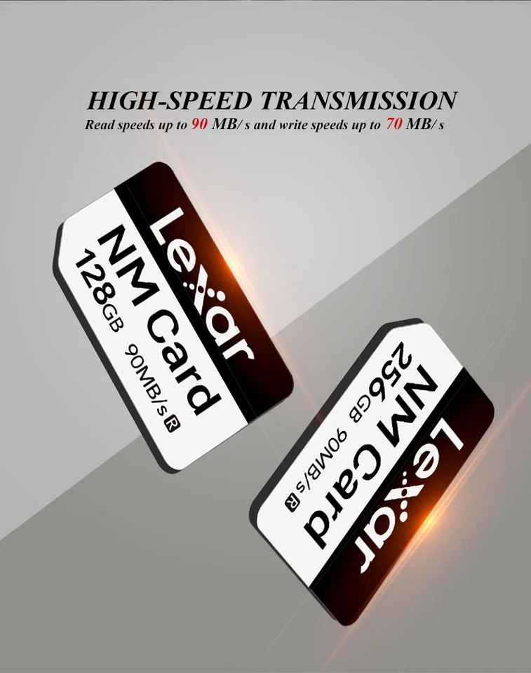 Nano Memory Card 512GB – Lexar – Compatible with Huawei Mate & P Series
