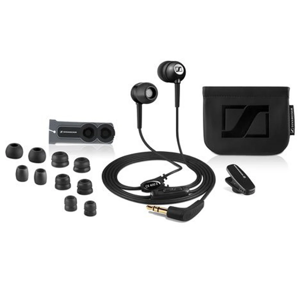 Sennheiser In-Ear Wired Headphones – CX400 II Series – Black Colour 