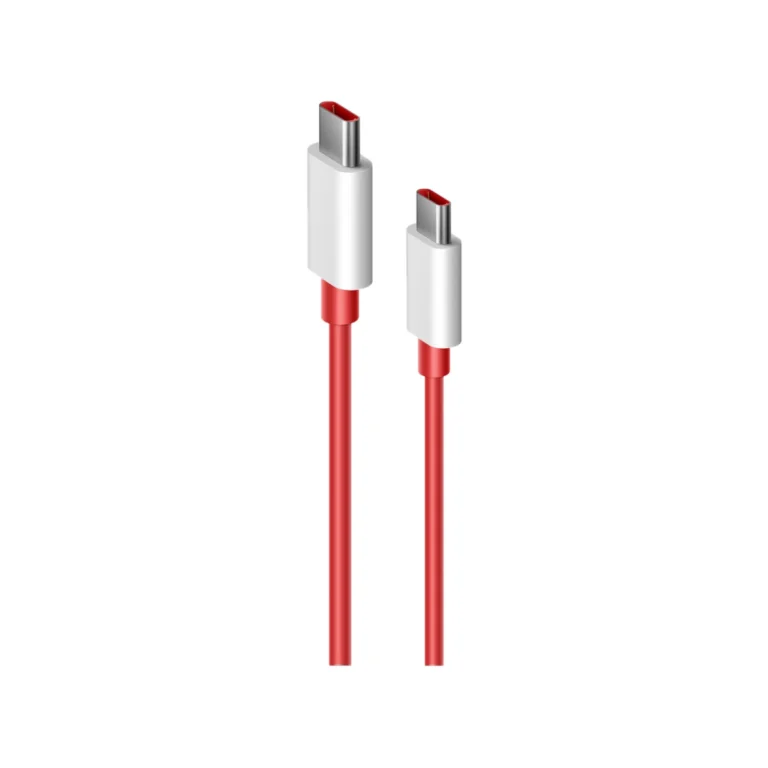 OnePlus SUPERVOOC 13.7A USB-C to USB-C Cable – Red (Bulk)