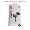 OnePlus Bullets Type-C Earphones – In-Ear Headphones with Mic – Deep Bass – Black