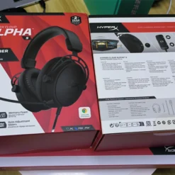 HyperX Cloud II Wired BLK/RED Video Game Headset USB Headset Noise Reduction Microphone 5