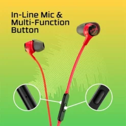HyperX Cloud Earbuds II 2 Gaming Earphone With Mic Immersive Wired In-game Audio In-Ear Headphone For Phone PS4 PS5 Xbox Series 4