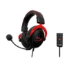 HyperX Cloud II Gaming Headset – Wired Stereo Over-Ear Mic for PC PS4 PS5 Red