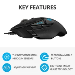 Logitech G502hero Master Wired Gaming Mouse 502 Esports Machinery Eat Chicken Macro CS Programming Peripheral 2