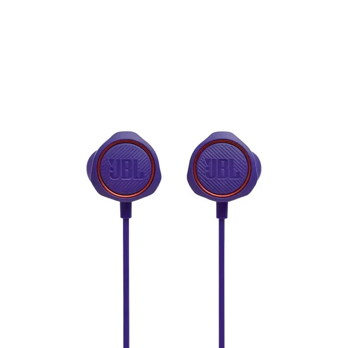 JBL Quantum 50 Gaming Headset – Wired 3.5mm In-Ear Headphones with Mic (Purple) - Image 2
